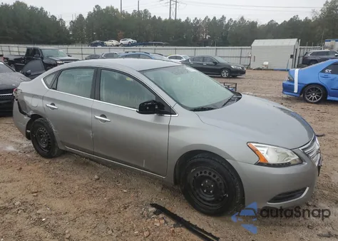 2014 Nissan Sentra S from USA, damaged, VIN 3N1AB7AP5EY284390